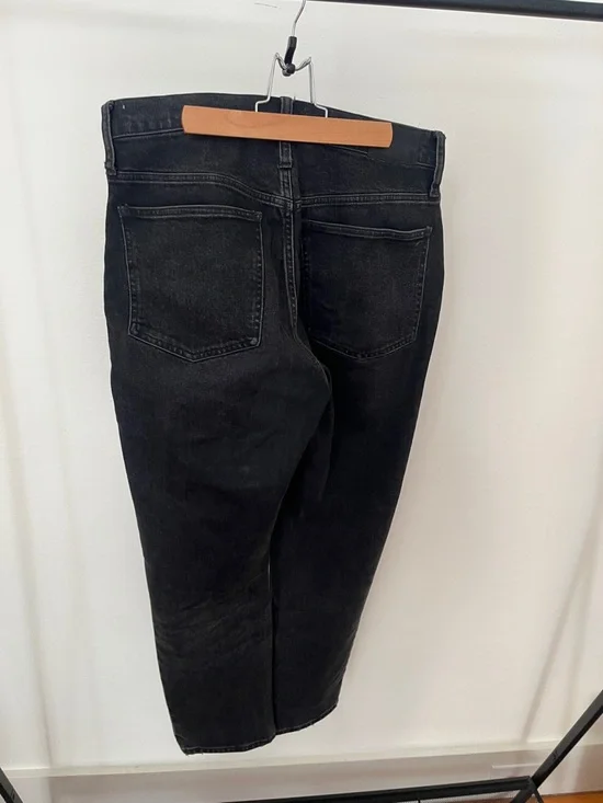 Madewell Perfect Vintage Jean Size 30 Black Denim - Picture 4 of 7
